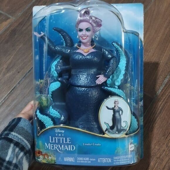 NIB Mattel Barbie Ursula 2023 little mermaid princess Disney - Picture 1 of 4